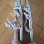 H&M boho sandals like new, beige, size 36