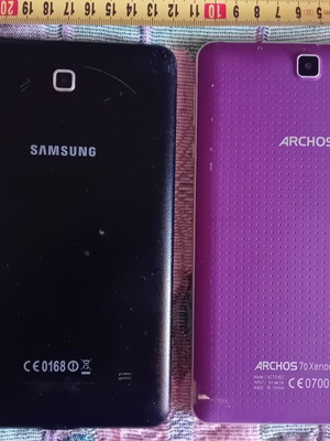 Samsung and Archos tablets used, pack of 2 for spare parts