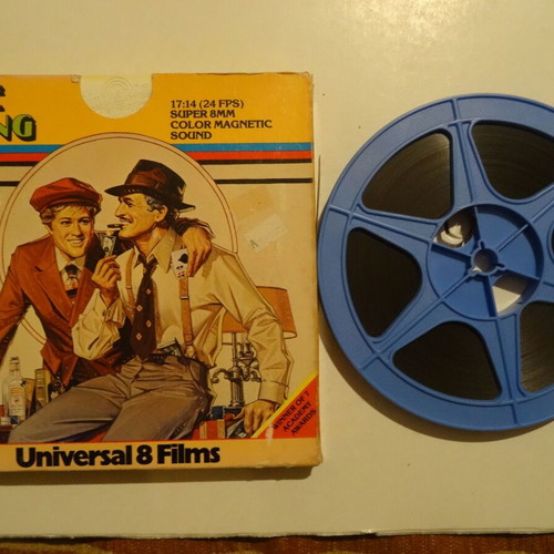 The Sting Super 8mm film like new, color, sound, 400ft