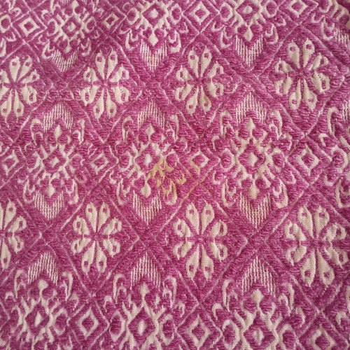 Vintage loom blanket used with stains 2.05x1.55