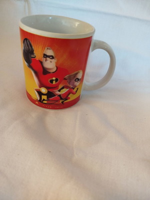 Collectible mug The Incredibles Disney used