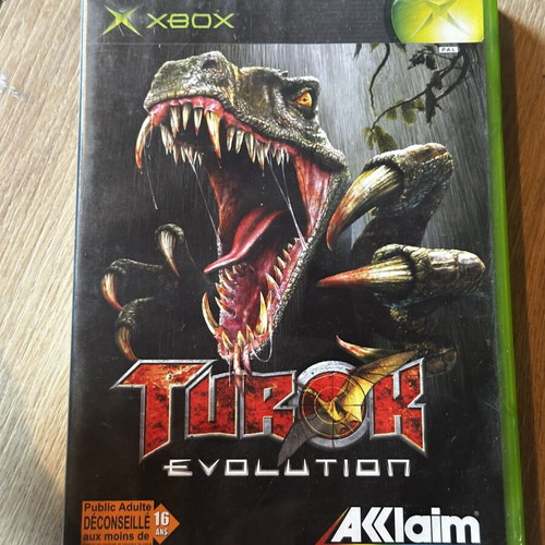 Turok Evolution Xbox Original used, action shooting game