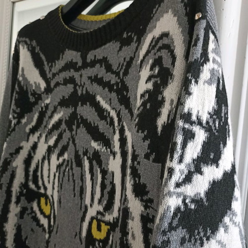 Twinset wool dress like new, small, multicolor