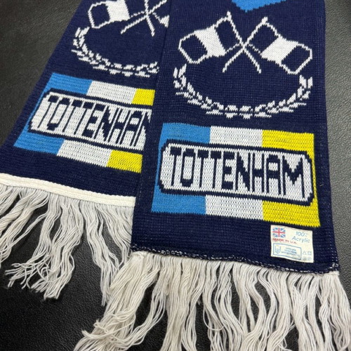 TOTTENHAM double-sided scarf 90s 1.40x0.17 Tottenham