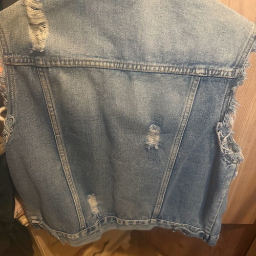 Denim sleeveless vest new unworn, size XL