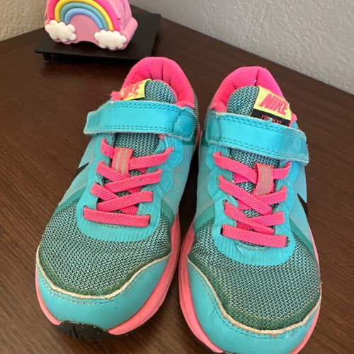 Nike αθλητικά παπούτσια μεταχειρισμένα, μέγεθος 29,5, μπλε και ροζ