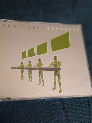 Kraftwerk Expo 2000 Promo CD Single καινούργιο με 3 ρεμίξ