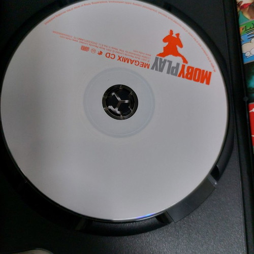 Moby Play DVD used with Megamix CD