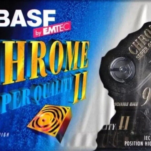 BASF by EMTEC Chrome Super Quality II 90 audio cassette new, sealed