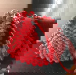  Crochet τσαντα ωμου