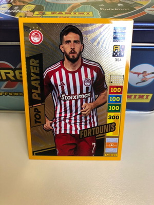 Panini Super League 2024 Top Player 354 Fortounis gold card like new
