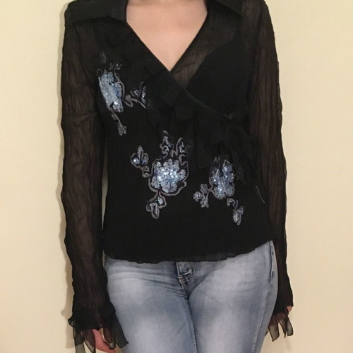Vintage shirt like new, size medium, black