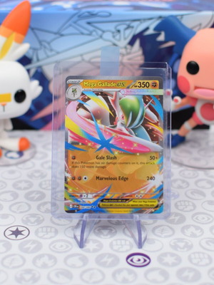Pokemon Card Mega Gallade ex CRI 048 like new, Chaos Rising set