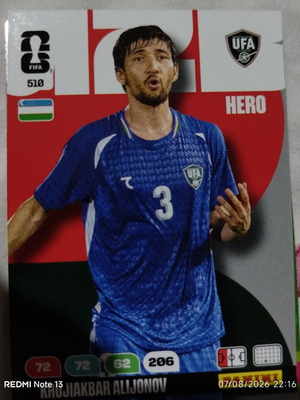 Panini Adrenalyn XL FIFA World Cup 2026 sticker 510