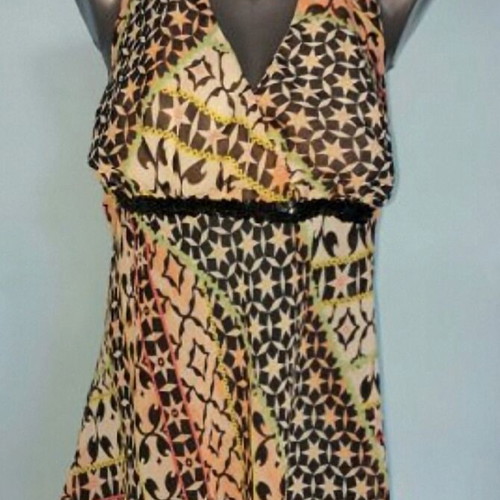 Ice Vanilla tunic with bustier like new, women's, airy, sizes 2XL-3XL