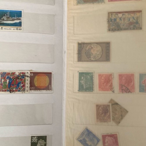 Stamp album used