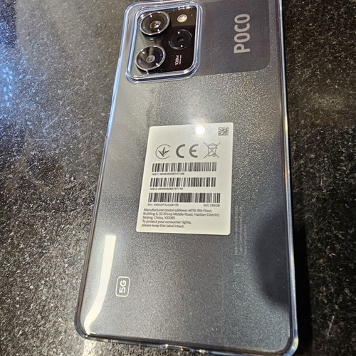 Poco X5 Pro 5G smartphone like new, 256GB, black