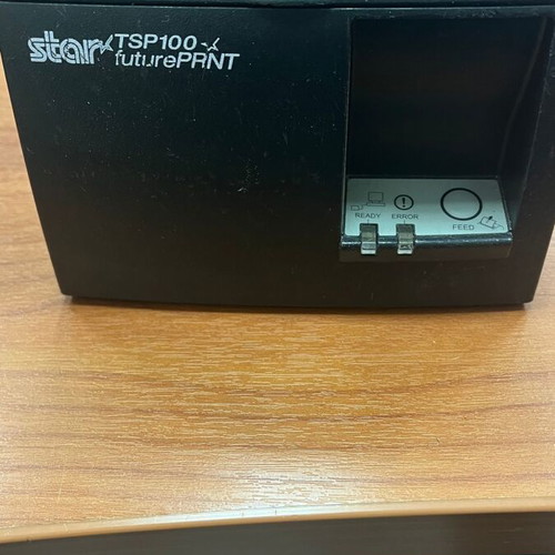Star TSP 100 thermal printer for POS used, USB, Ethernet