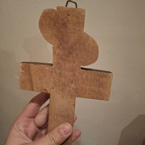Wooden cross handmade like new