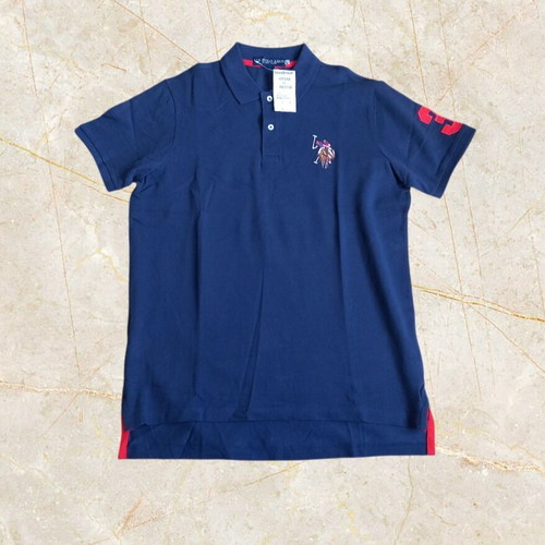 Men's Polo Dark Blue Size L New with Tags