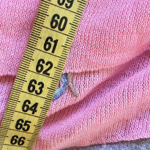 Next Pink Embroidered Swimmer Knit Top XS