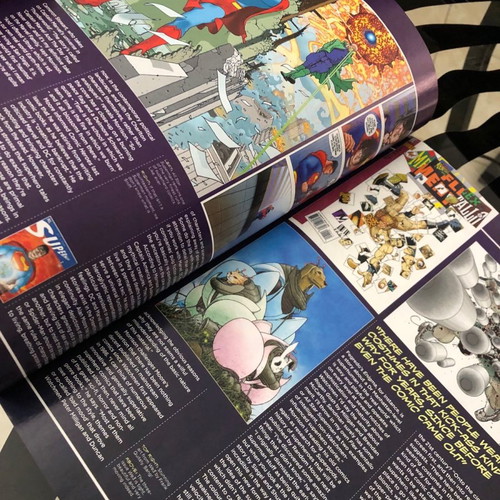 Comic Heroes Magazine #3 used with Superman and Wonder Woman posters