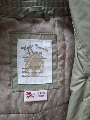 Dpam children's jacket used for ages 4-5