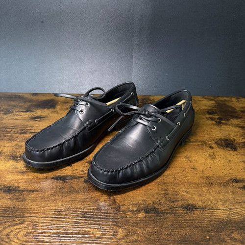Zara Smart Deck Shoes, black, size 45