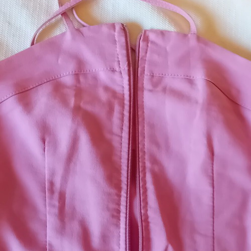 Pink Woman pink elegant dress like new, size M