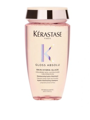 Kerastase Gloss Absolu Bain Hydra-Glaze Shampoo for Smooth and Shiny Hair 250ml new