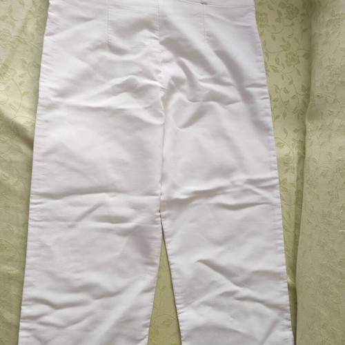 Kanellis women's pants No5/L white like new with elasticity