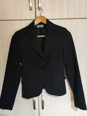 Paranoia Short Fitted Jacket new, size Small, black