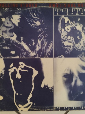 The Rolling Stones Emotional Rescue vinyl record used, rock