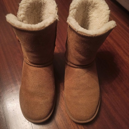 Ugg boots used, size 41, beige and brown