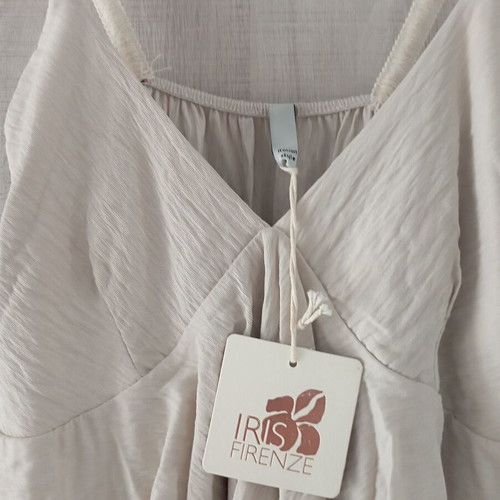Blouse new, beige, one size