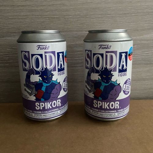 Funko Soda Masters of the Universe Spikor figure like new