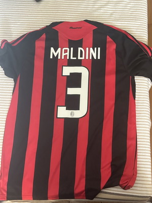 Maldini Jersey authentic Adidas XXL like new, slim fit