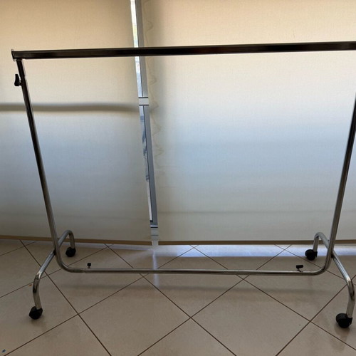 Metal coat rack used, adjustable height 1.50cm