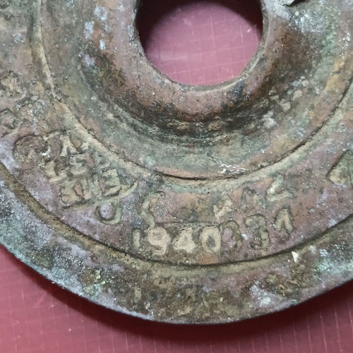Collectible Scale No 1 used with 1929 and 1940 stamps
