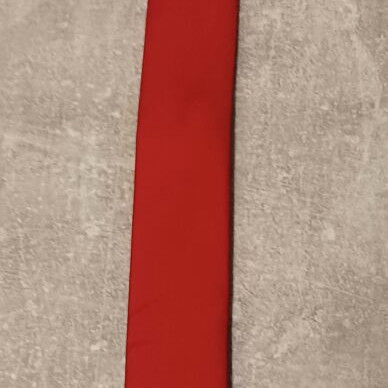 Red slim tie like new