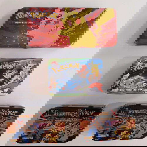 4 κασετινες Pokemon