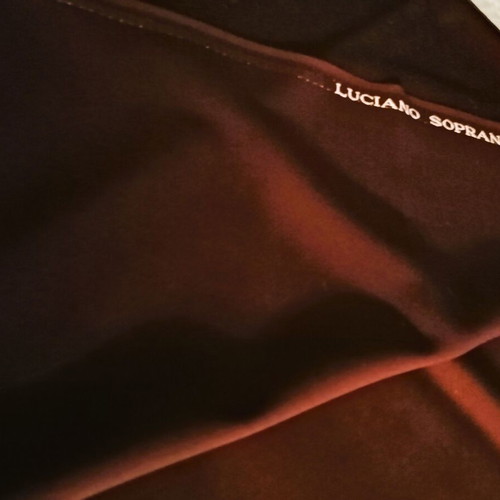 Luciano Soprani 100% wool women's fabric new, dark purple to deep red