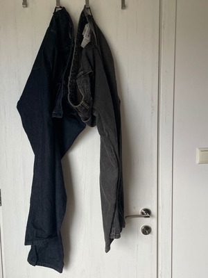 2 Massimo Dutti relaxed 30 pants like new, blue and gray
