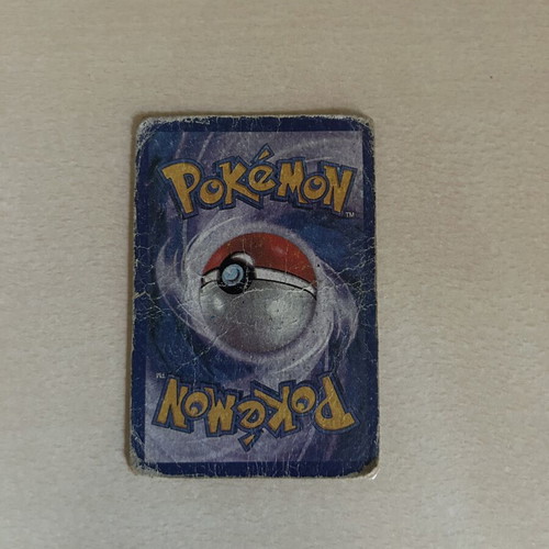 Pokemon collectible card used, rare