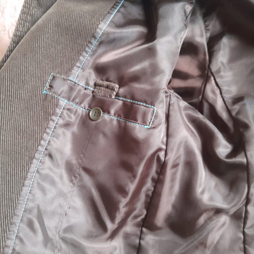 Biston Blue Jeans corduroy jacket like new, brown, size M