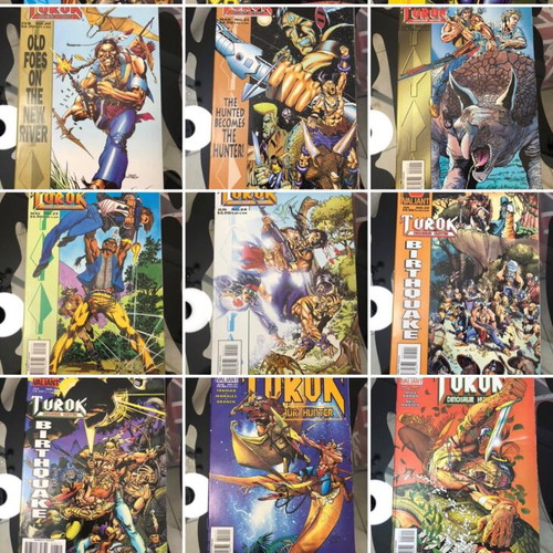 Turok Dinosaur Hunter Mega Set complete collection of 66 comics new