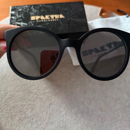 Spektre Stardust sunglasses with mirror effect like new, black