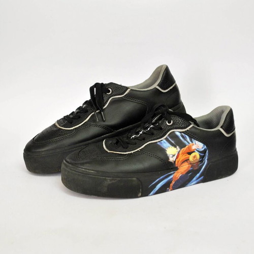 Bershka Naruto Black Sneakers size 40