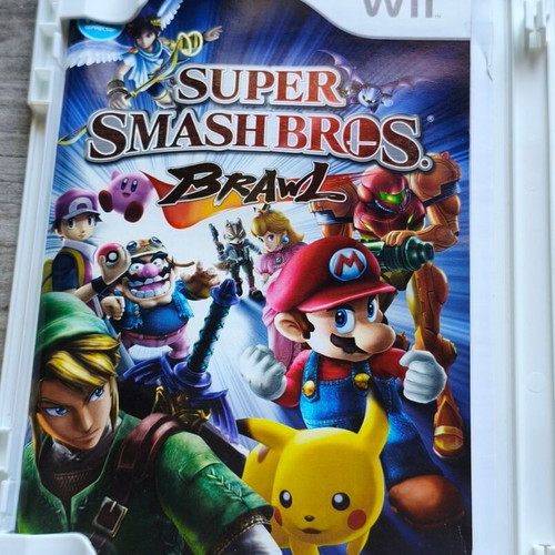 Super Smash Bros. Brawl Nintendo Wii game used, complete with manual