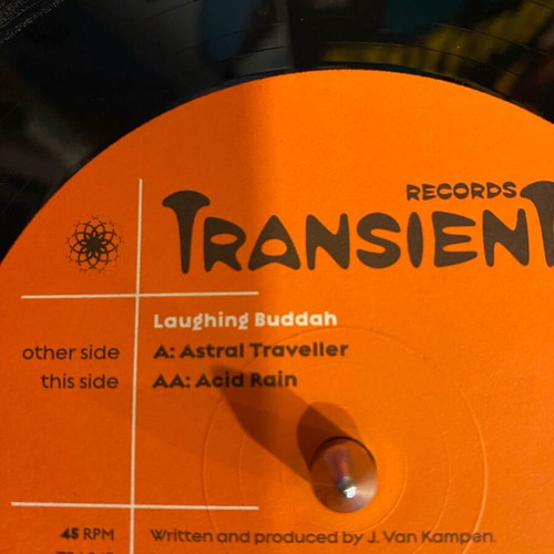 Goa trance vinyl record used, electronic music